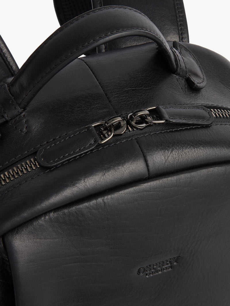 Osprey London Carter leather backpack (British brand)