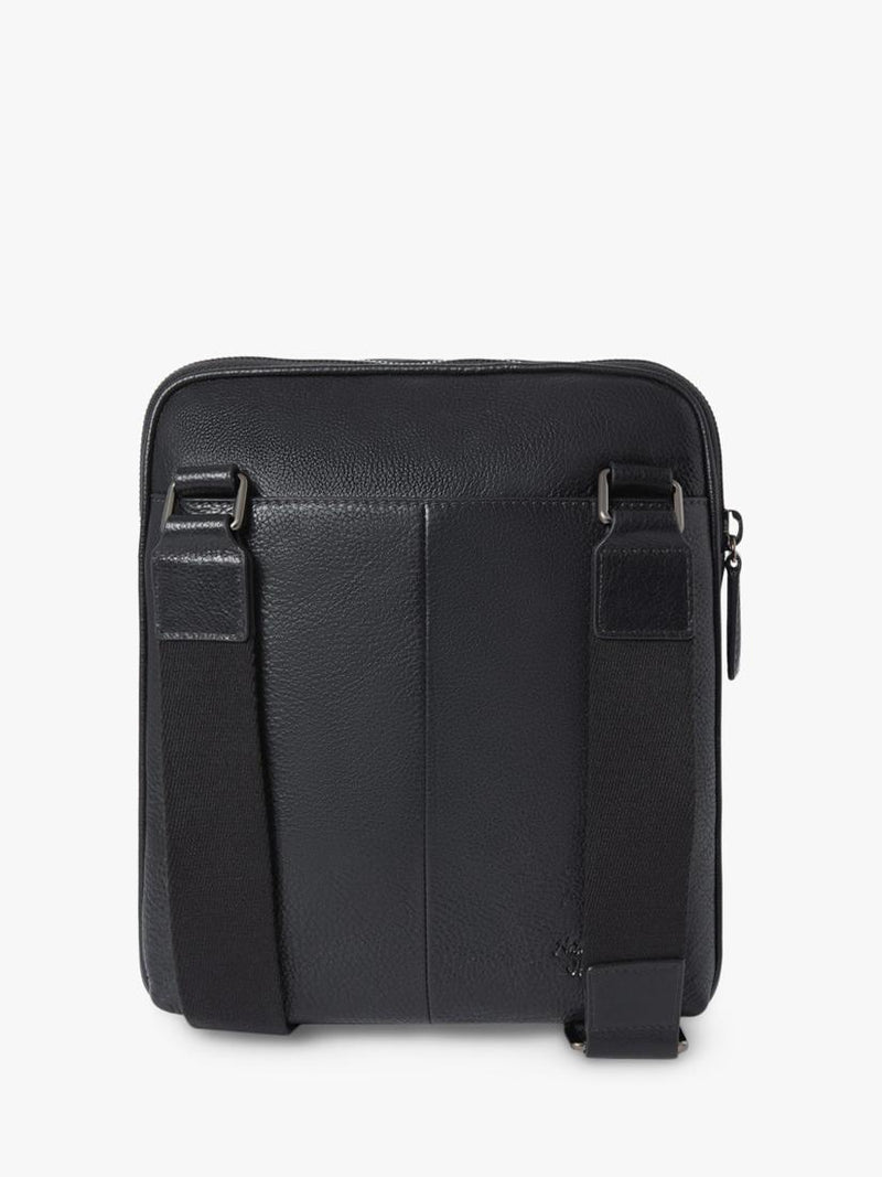 OSPREY LONDON Kompass kleine Umhängetasche aus Milano-Leder, UK-Version