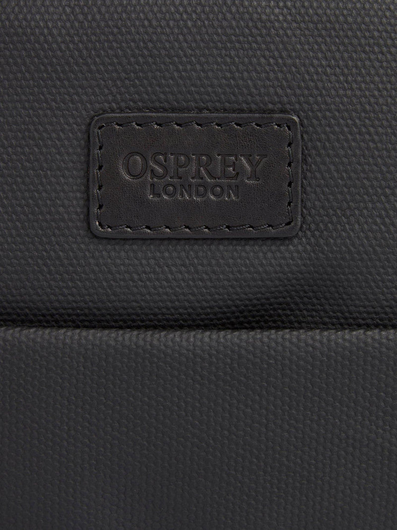 OSPREY LONDON Grantham waxed canvas messenger bag small (British brand)