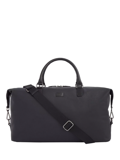 John Lewis OSPREY LONDON The Grantham Waxed Canvas and Leather Weekend Bag- Buy online at McGrocer
