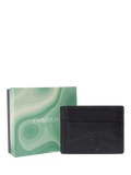 Osprey London Compass leather card holder black, UK version