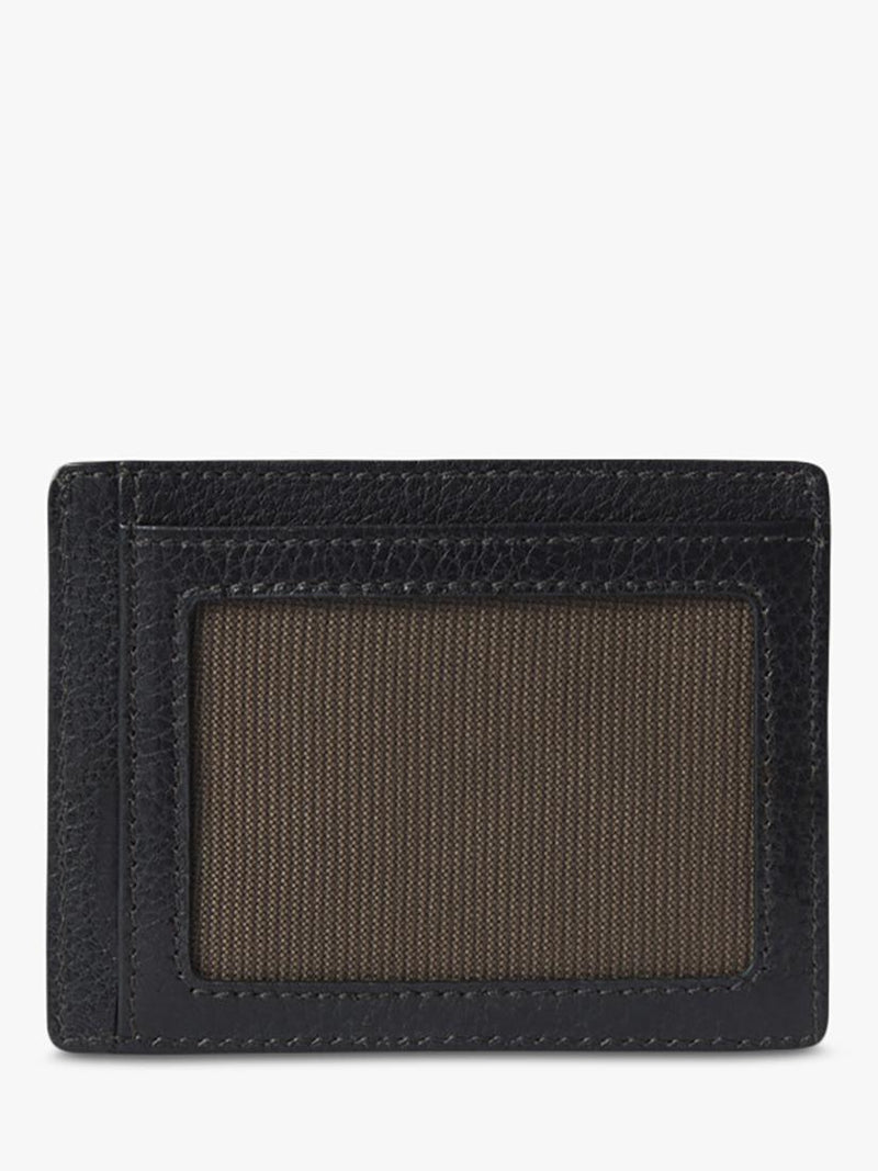 Osprey London Compass leather card holder black, UK version