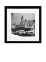 John Lewis Brookpace Lascelles 'Central Park' New York Framed Print, Black/White, 45 x 45cm- Buy online at McGrocer
