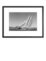 John Lewis Brookpace Lascelles 'Creole' Framed Print, 35 x 45cm, Black/White- Buy online at McGrocer