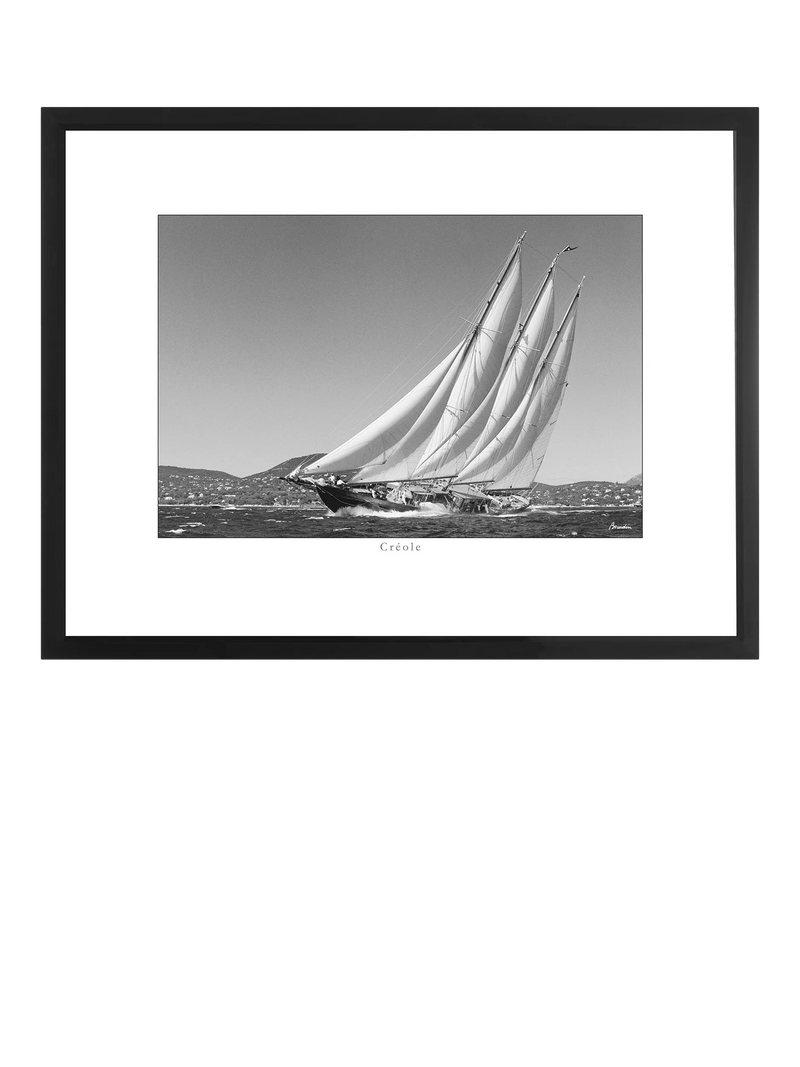 Brookpace Lascelles Creole framed print 45x35cm (British brand)