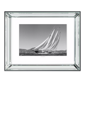 Brookpace Lascelles Creole framed print black and white 40x50cm - British product