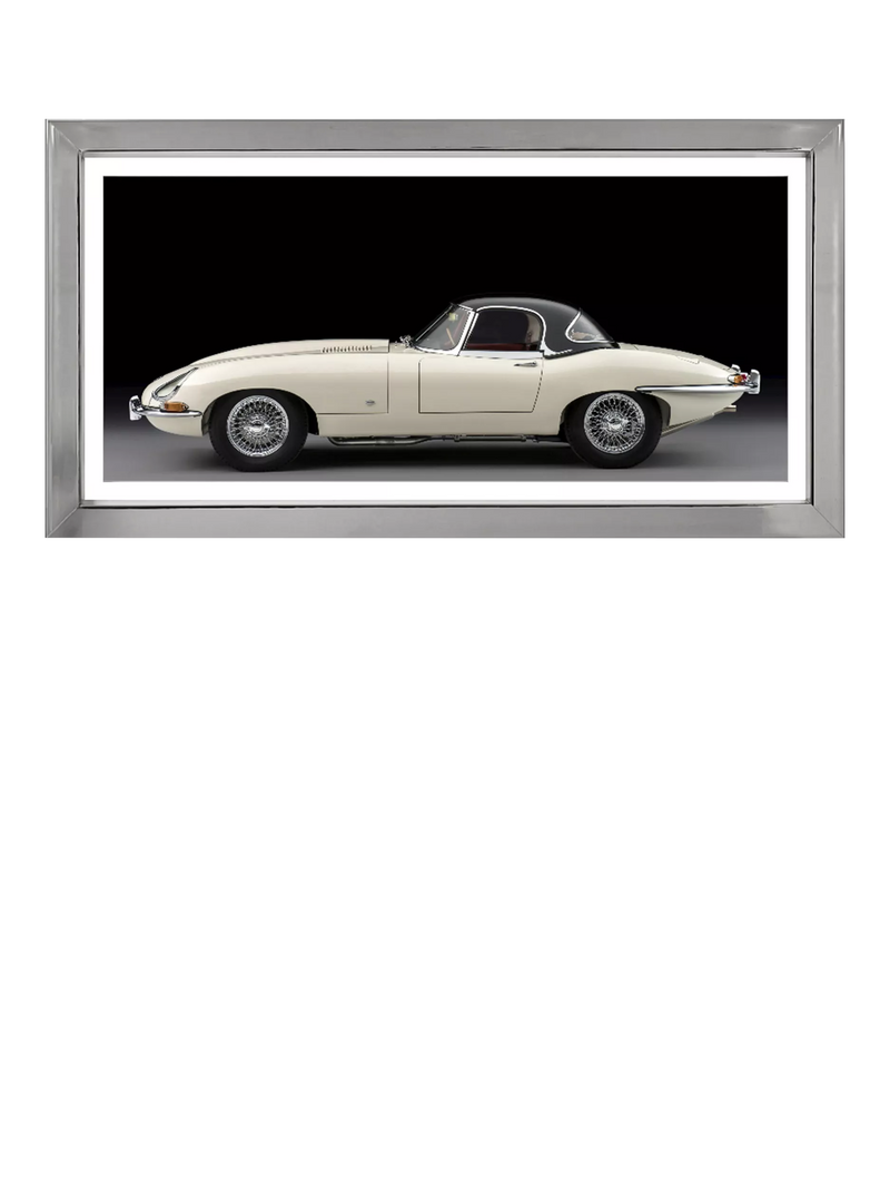 Brookpace Lascelles Jaguar E-Type framed print 99x49cm - British product