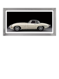 Brookpace Lascelles Jaguar E-Type framed print 99x49cm - British product