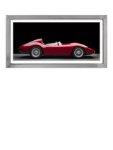 John Lewis Brookpace Lascelles Maserati 250S Fantuzzi Car Framed Print, Red/Black, 49 x 99cm- Buy online at McGrocer
