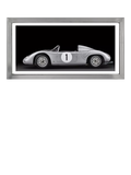Brookpace Lascelles framed print Porsche 718 RSK 49x99cm, imported from the UK