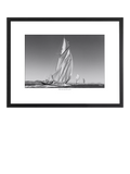 Brookpace Lascelles framed print Shenandoah yacht 35x45cm (British brand)