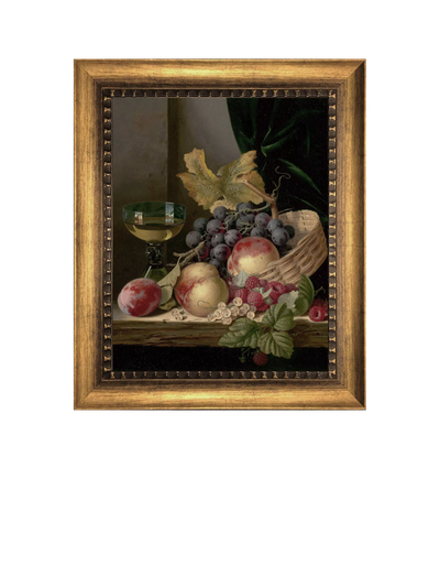 John Lewis Still Life Autumn Fruits Framed Canvas Print, 64 x 54cm- Buy online at McGrocer