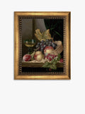 Brookpace Lascelles Still Life Autumn Fruits framed canvas print 64 x 54cm - British product