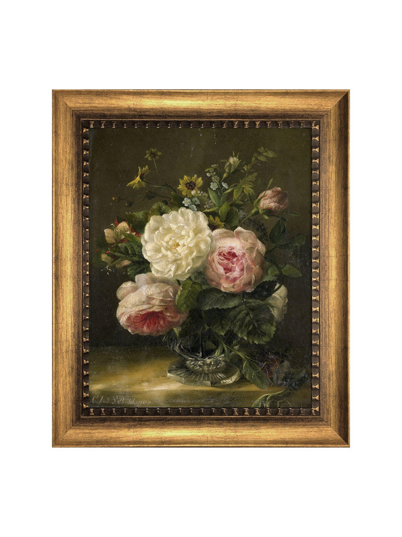 Brookpace Lascelles Still Life canvas print 64x54cm - British product