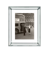 John Lewis Brookpace Lascelles 'Welcome to Britain' Framed Print, 60 x 50cm, Black/White- Buy online at McGrocer