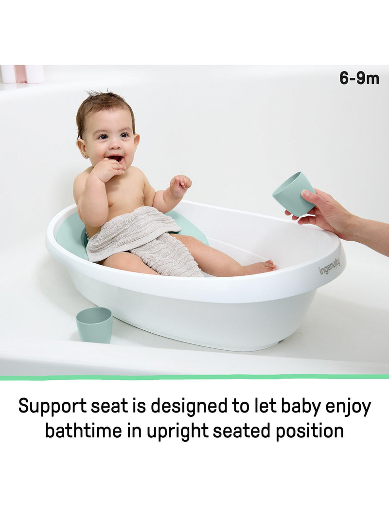 Ingenuity 4-in-1 baby bath with sling and support, UK version