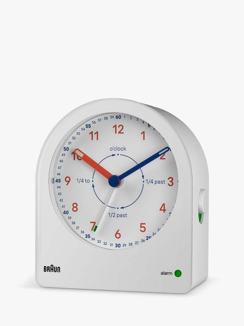 Braun Kids BC22 time teacher alarm clock white, UK version
