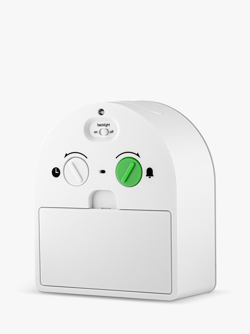 Braun Kids BC22 time teacher alarm clock white, UK version