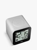 Braun BC25 white digital speaking alarm clock, UK version