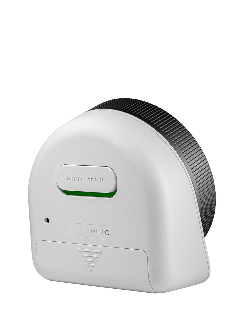 Braun BC24 digital alarm clock white (British brand)