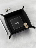 Treat Republic personalised valet tray with initials - British product