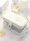 Treat Republic personalised glitter jewellery case, imported from the UK