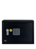 Yale Value Home Safe small black programmable PIN safe - British product
