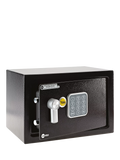 Yale Value Home Safe small black programmable PIN safe - British product