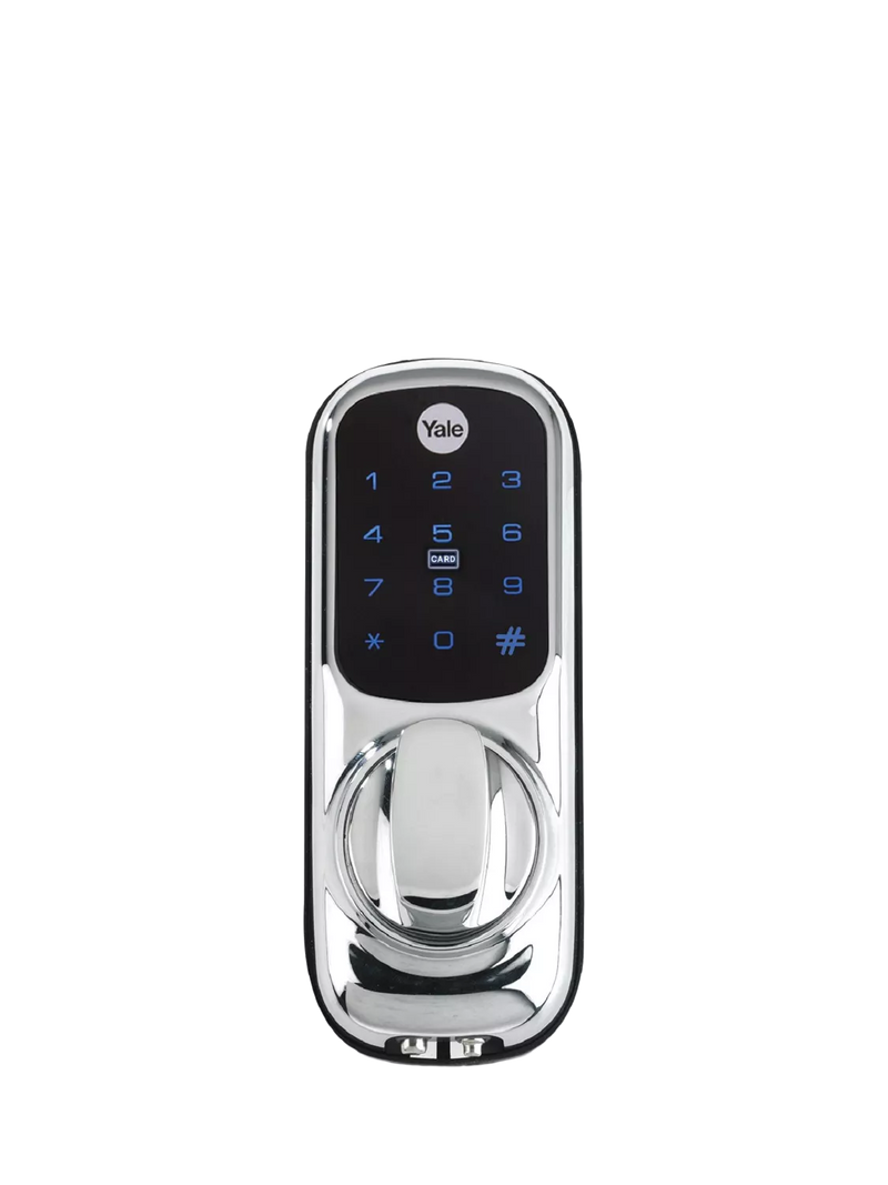 Yale smart keyless lock Chrome, UK version