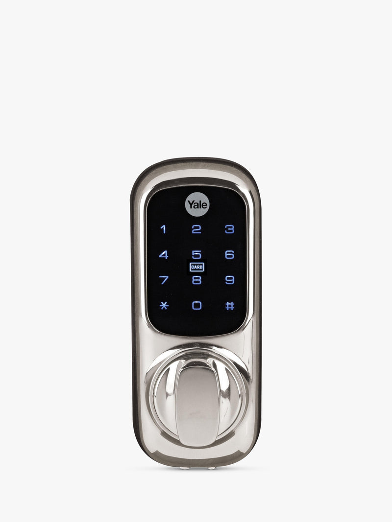 Yale smart keyless lock Chrome, UK version