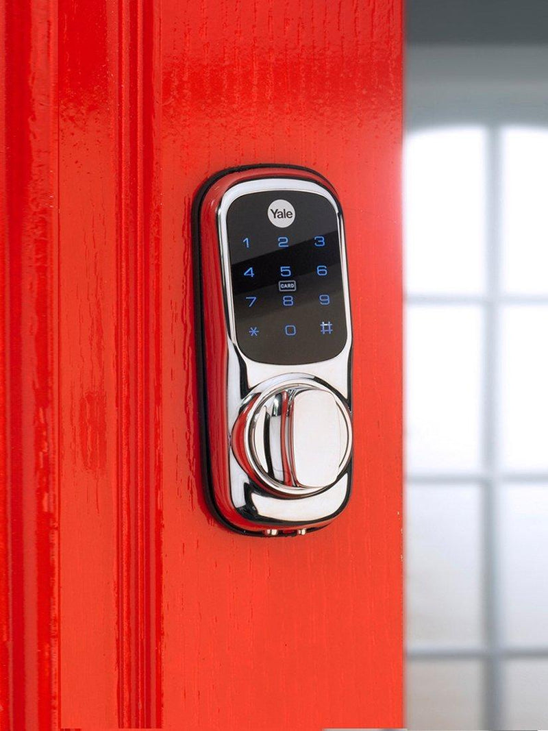 Yale smart keyless lock Chrome, UK version