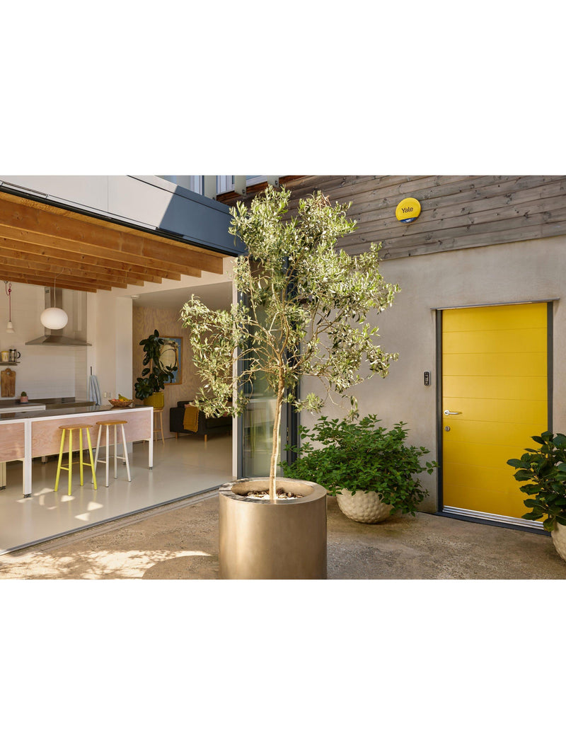 Yale outdoor alarm siren yellow, UK version