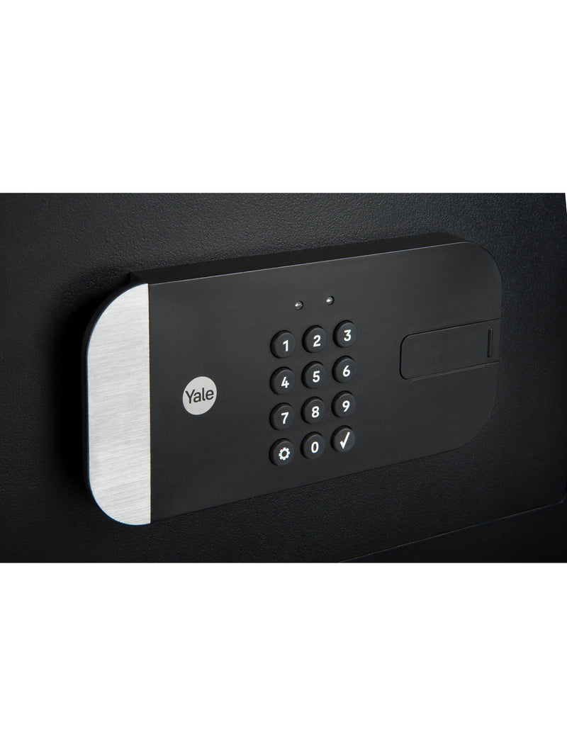 Yale Smart Ready Home Safe black, imported from the UK
