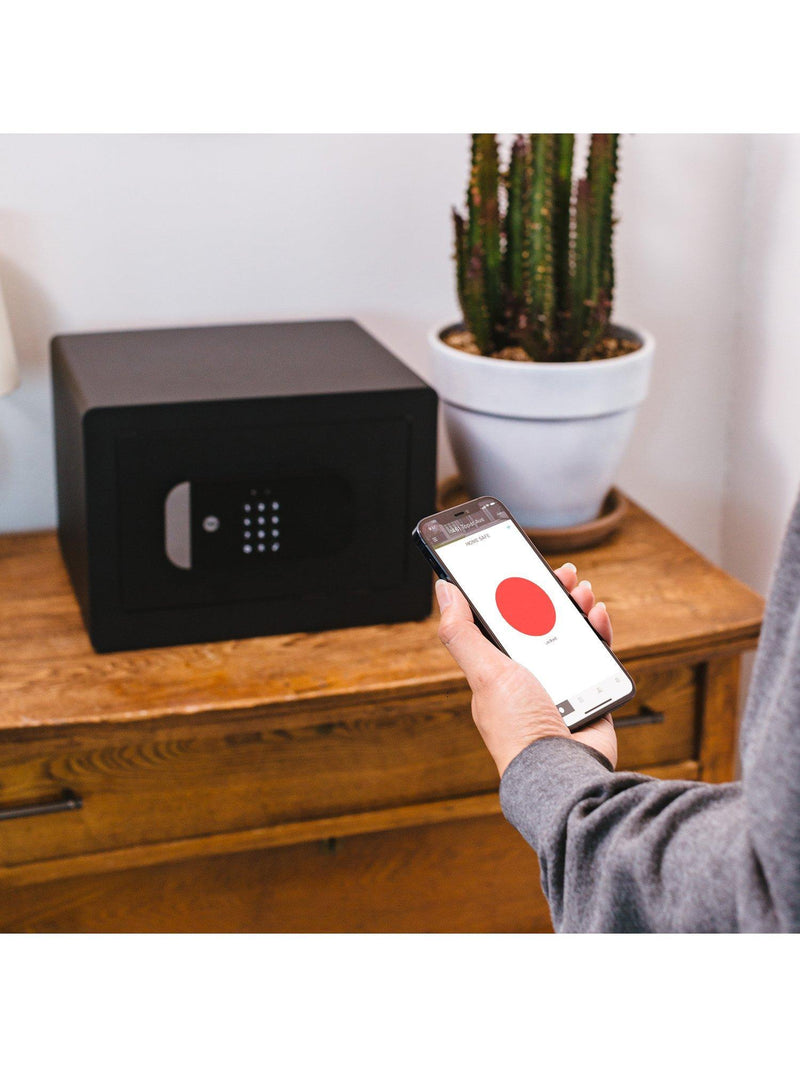 Yale Smart Ready Home Safe black, imported from the UK