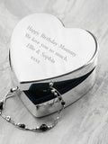 Treat Republic personalised heart trinket box silver-plated, UK version