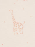 John Lewis giraffe sleepsuit and toy gift set (British brand)