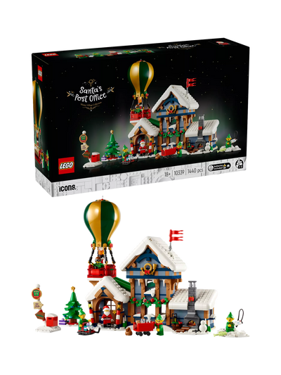 John Lewis LEGO Icons Santa's Post Office Building Set- Buy online at McGrocer