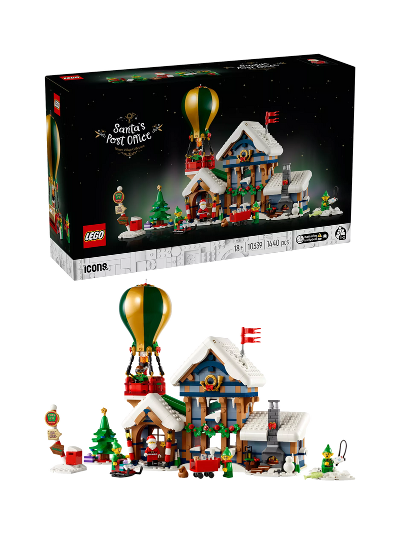 LEGO Santa's Post Office building set, UK version