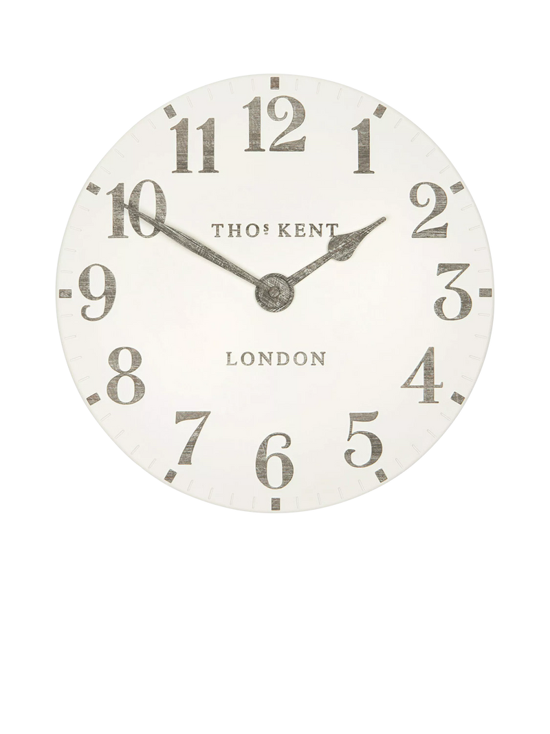 Thomas Kent Arabic numeral wall clock 30cm - British product