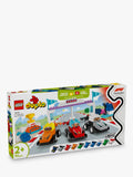 Lego DUPLO F1 Team Race Cars & Drivers toy set, UK version