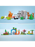LEGO DUPLO Wild Animal Families toy set, UK version