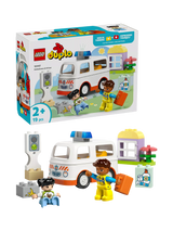 John Lewis LEGO DUPLO Ambulance & Driver, Toddler Learning Toys 10447- Buy online at McGrocer
