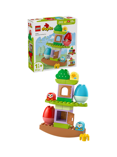 John Lewis LEGO DUPLO My First Balancing & Stacking Tree Toddler Toy Set- Buy online at McGrocer