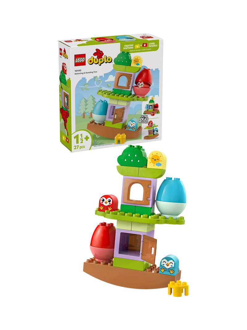 LEGO DUPLO Balancing & Stacking Tree Toy Set, UK version