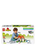 LEGO train bridge and tracks expansion toy for toddlers aged 2+, UK version