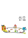 LEGO DUPLO Big Interactive Community toy train set, UK version