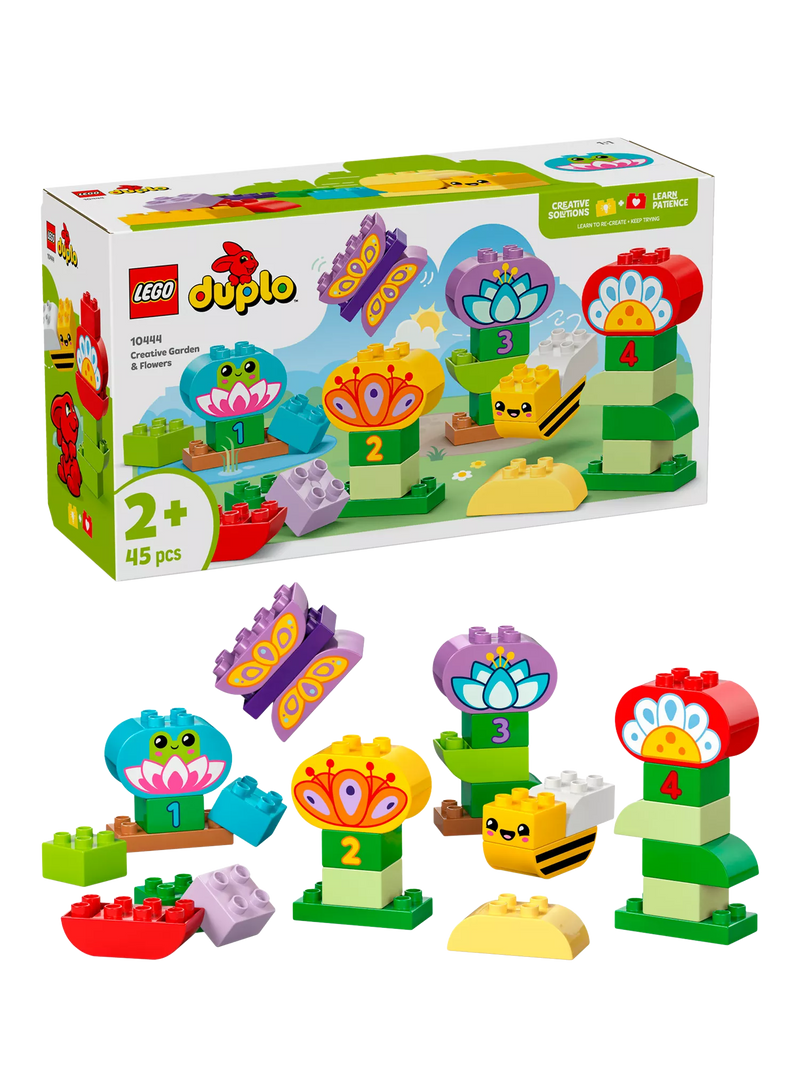 LEGO DUPLO Creative Garden & Flowers building set 45 pieces - British product