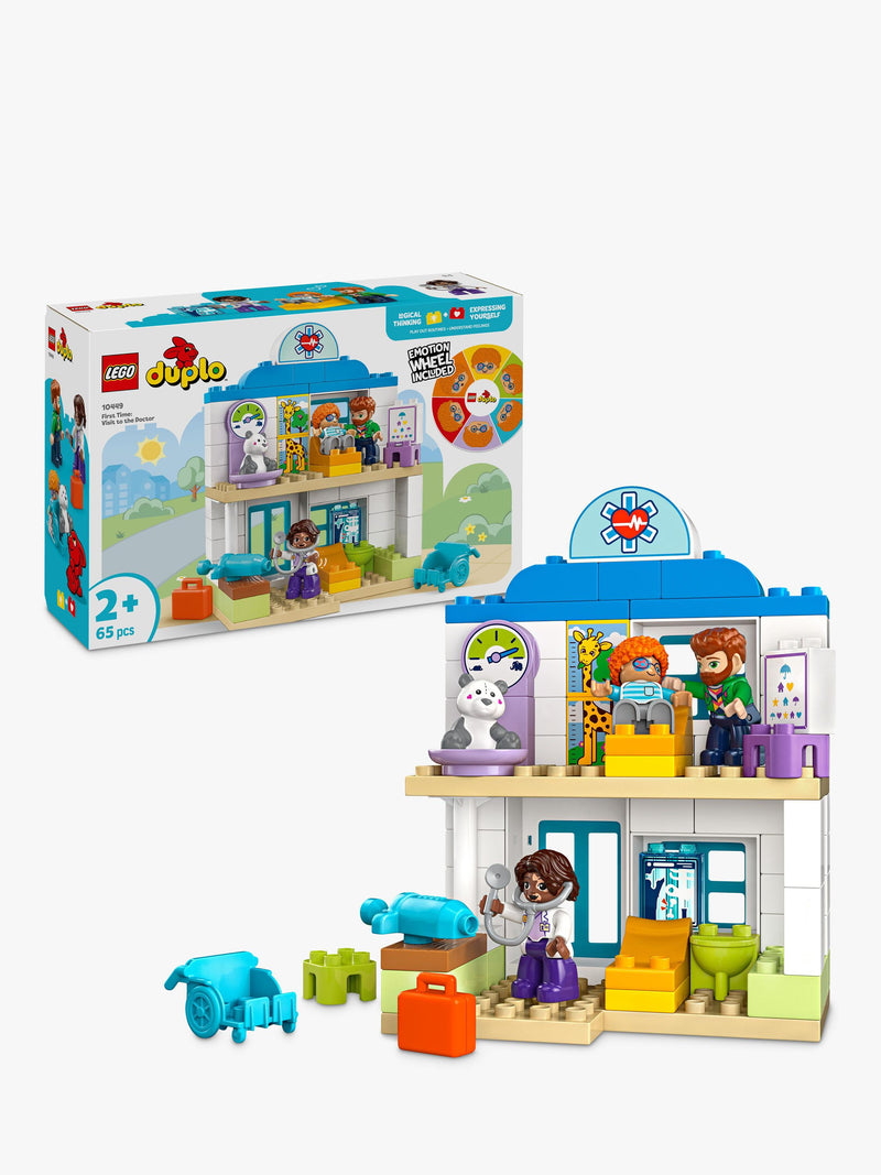 Lego duplo doctor visit playset 65 pieces, UK version