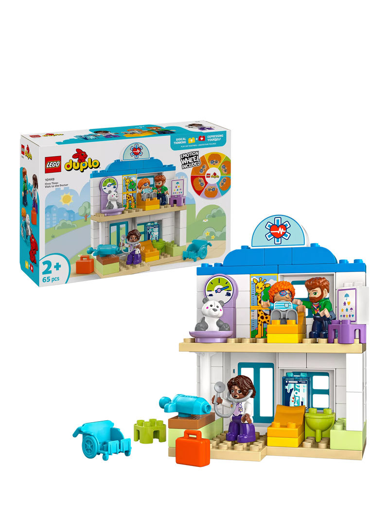 Lego duplo doctor visit playset 65 pieces, UK version