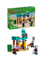 John Lewis LEGO Minecraft The Illager Desert Patrol Building Toy Set 21267- Buy online at McGrocer